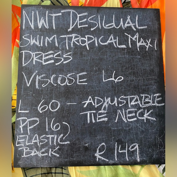 Desigual Swim Tropical Maxi Dress - Picture 8 of 16
